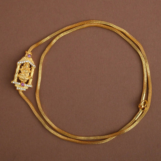 Lakshmi mugappu chain - varalakshmi -Minmini