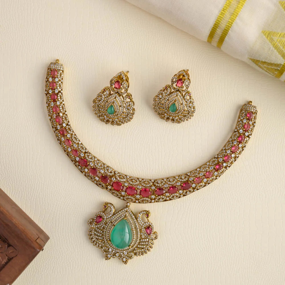 Victoria neckpiece set - hasli