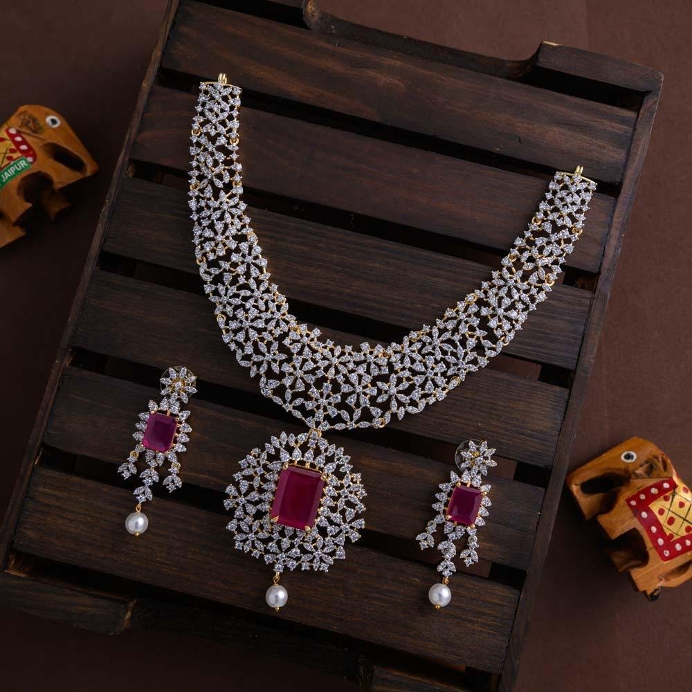 Elizabeth version 2 pendent removable neckpiece - Diamond replica - cindrella