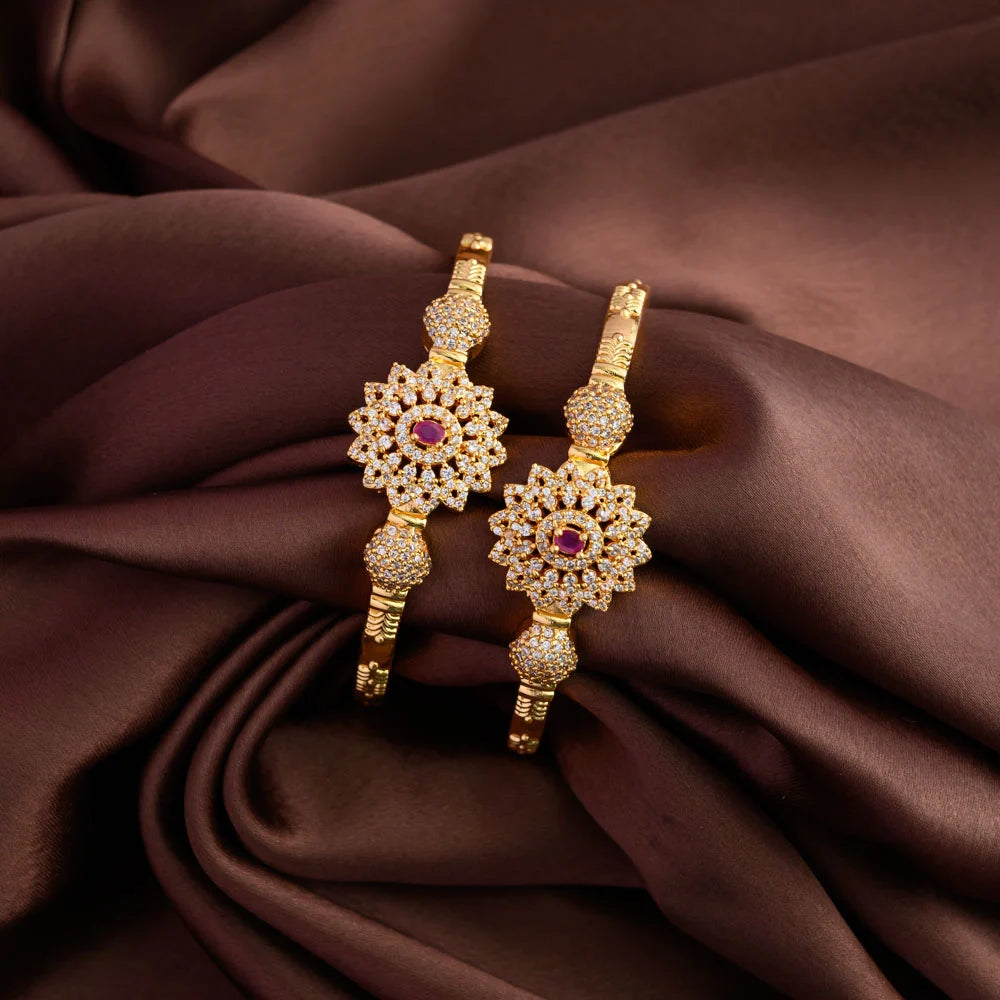 Floral bangles
