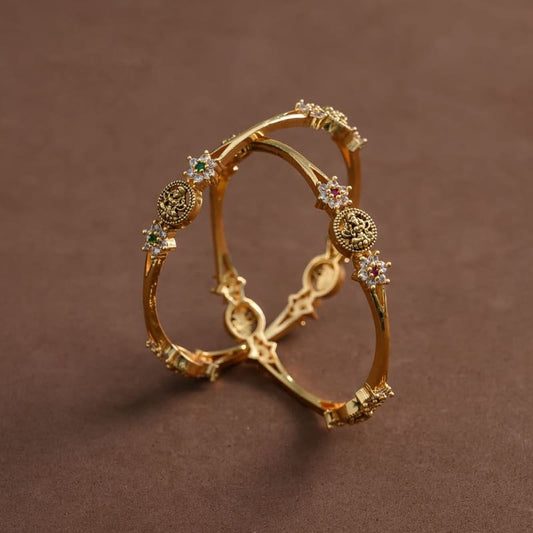 Lakshmi floral bangles - Gift