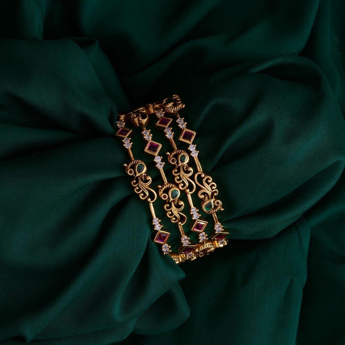 peacock bangles