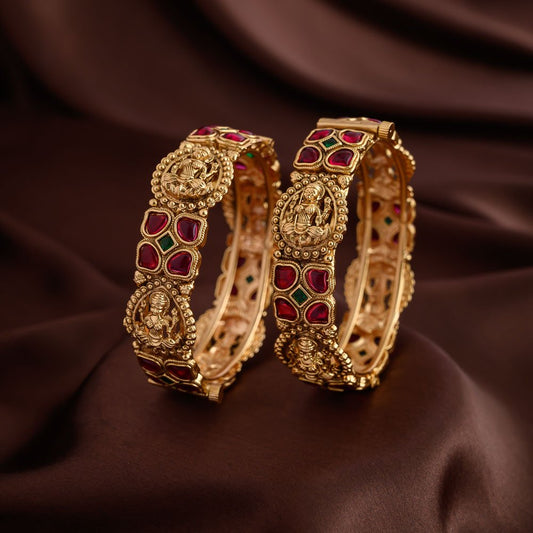 Lakshmi openable bridal bangles - thara