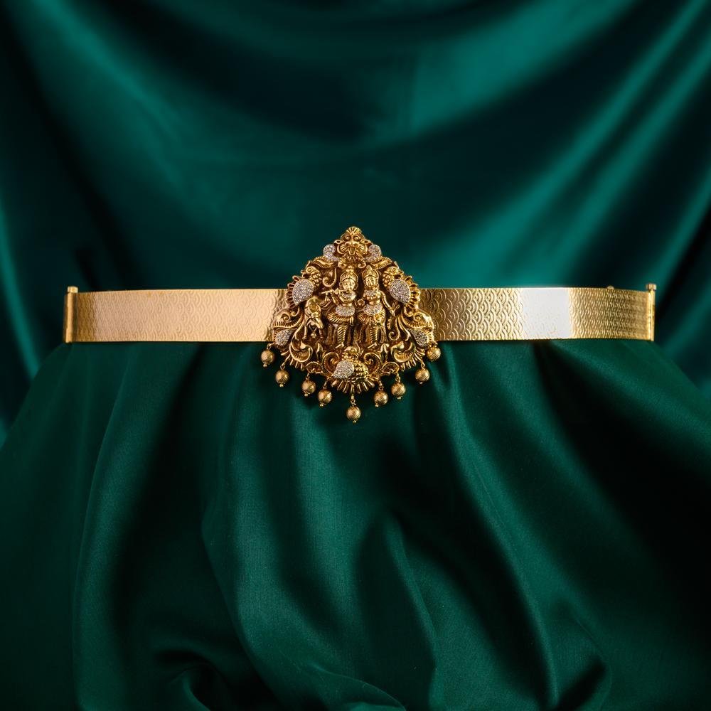Radhe Krishna bridal hipbelt -Thangam