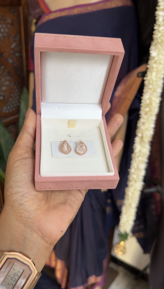 Genz Earstud - rosegold