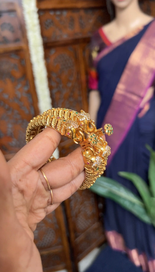 Elephant Kada Bangles - janvi -rukhu