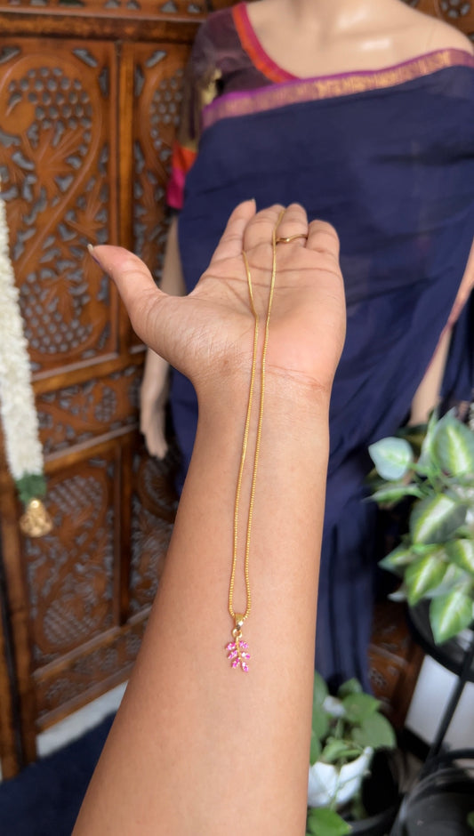 Dollar chain (leafy ruby)