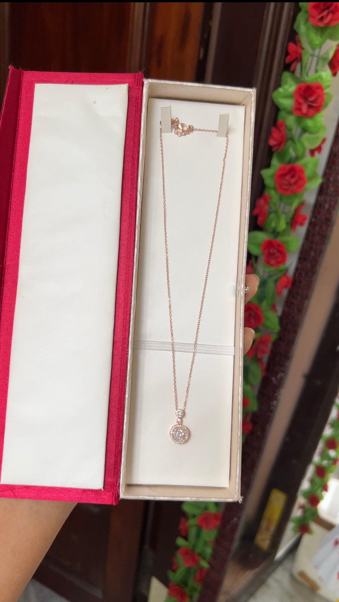 Chain - circle (rose gold)