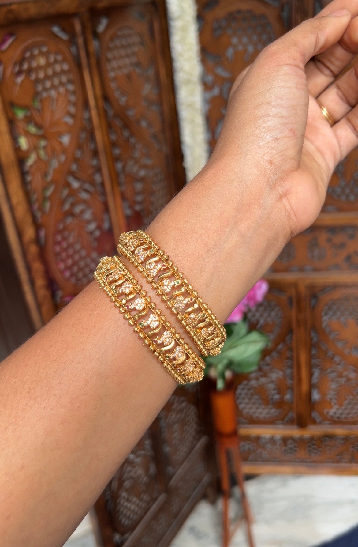 Peacock bangle -rukhu