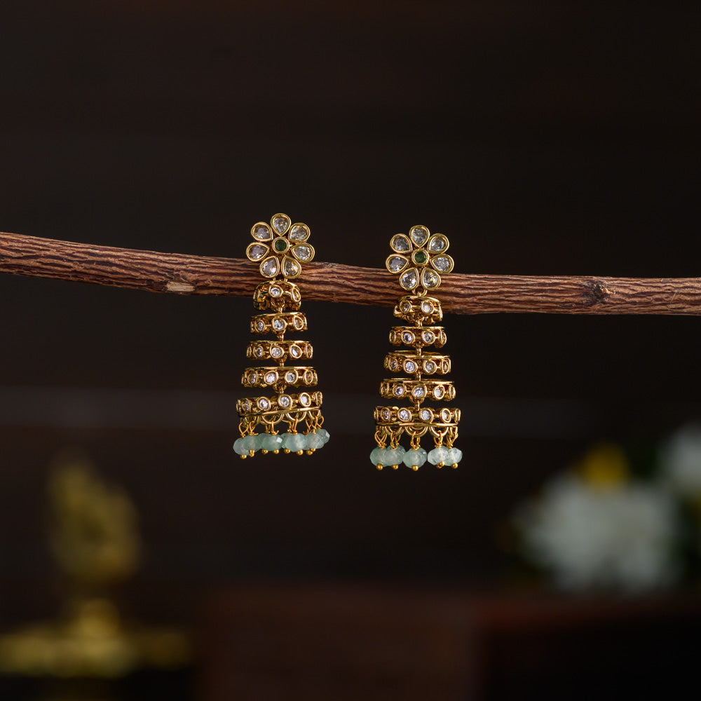 Layered jhumka