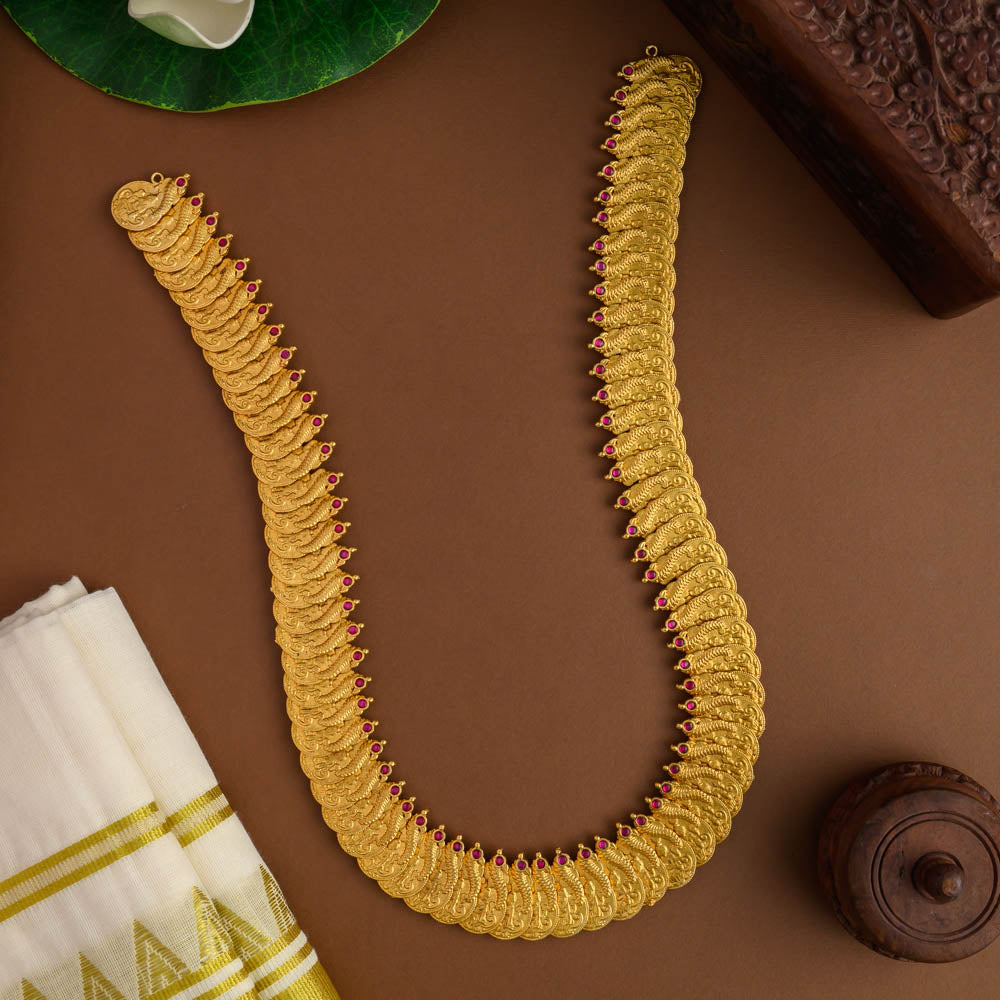 Sarasvathi peacock bridal haaram