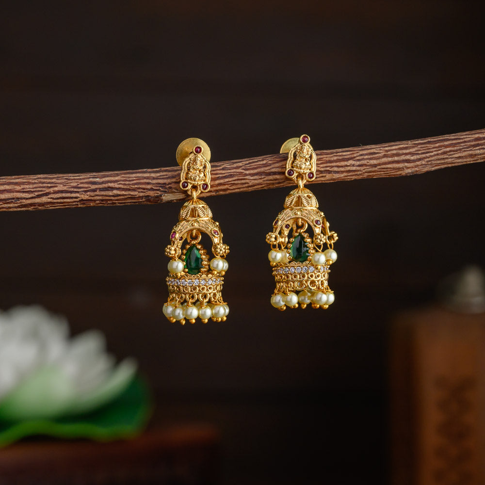 Lakshmi Pearl Jhumka