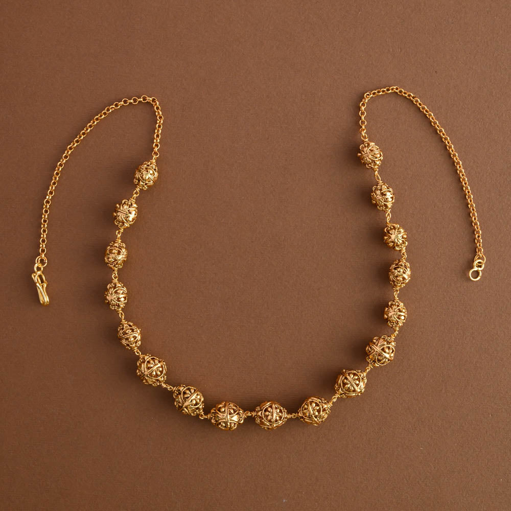 Angaraka Golden balled chain