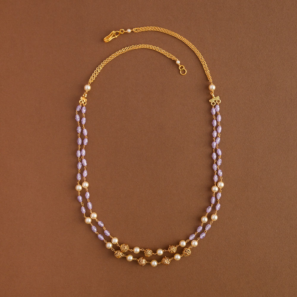 Angaraka Lavender Balled chain