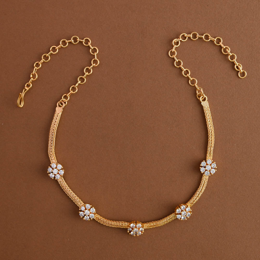 Floral impon neckpiece