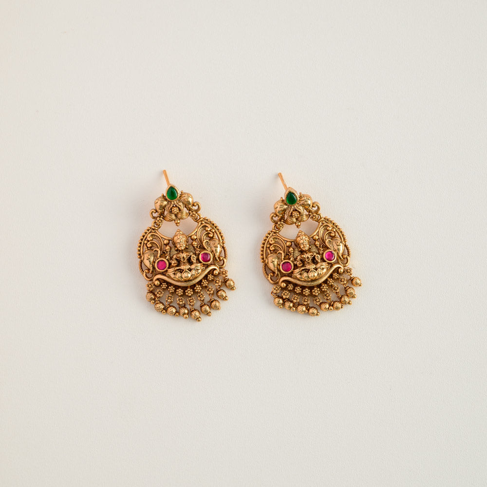 Aishwarya Lakshmi Emerald Ruby Earring