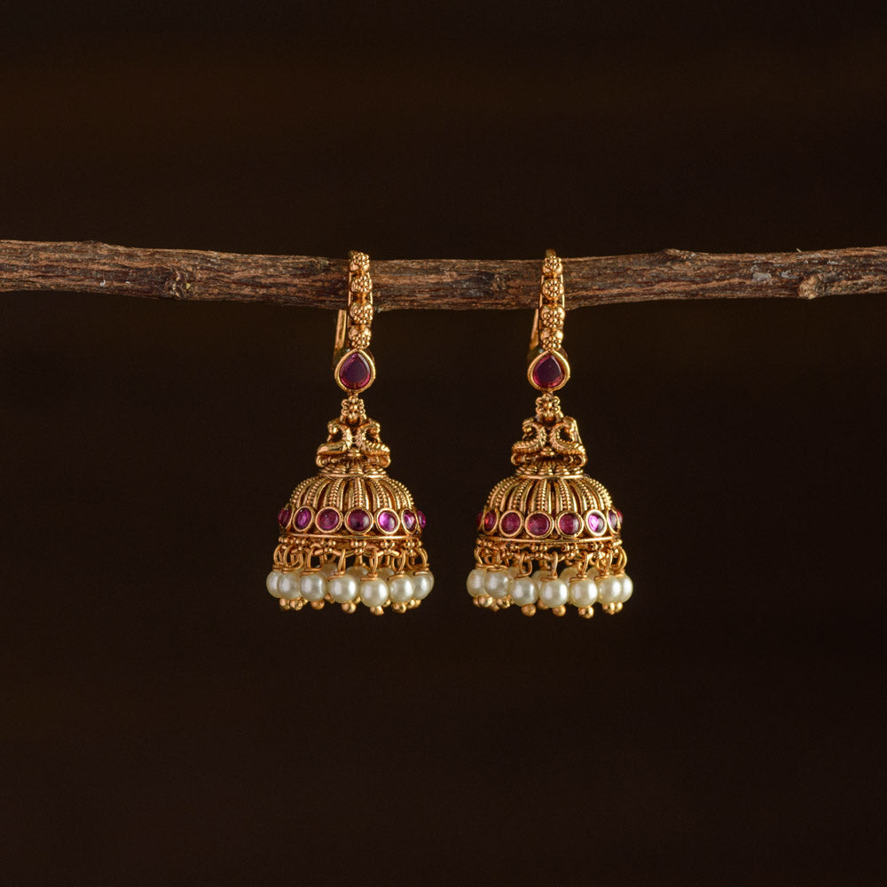 Meenakari Jhumka