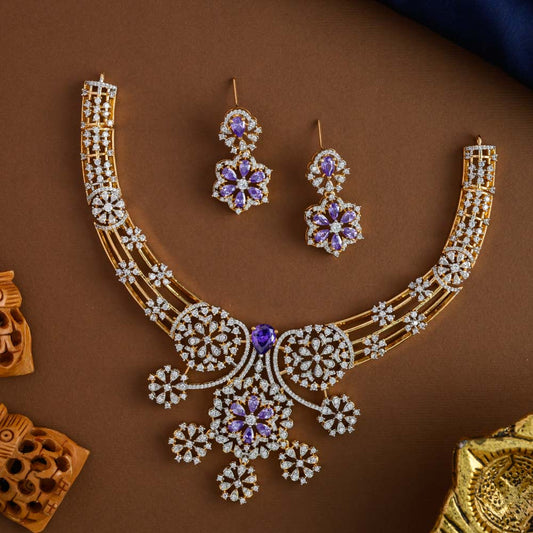 Queen Lavender Neckpiece