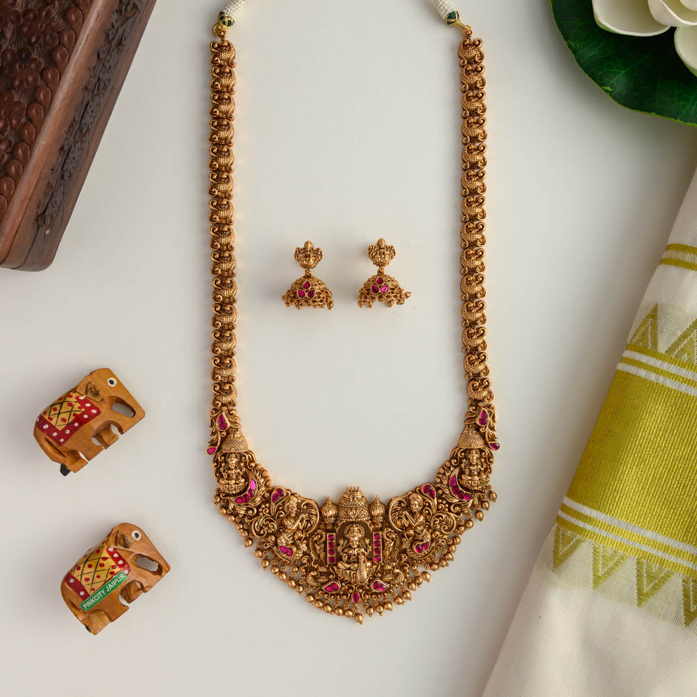 Thiruvatchi lakshmi jadau haaram