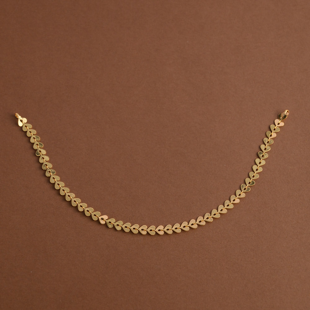 ponmani leaf neckpiece