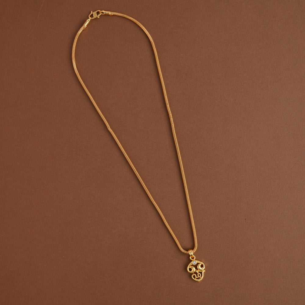 Gold inspired chain - om dollar