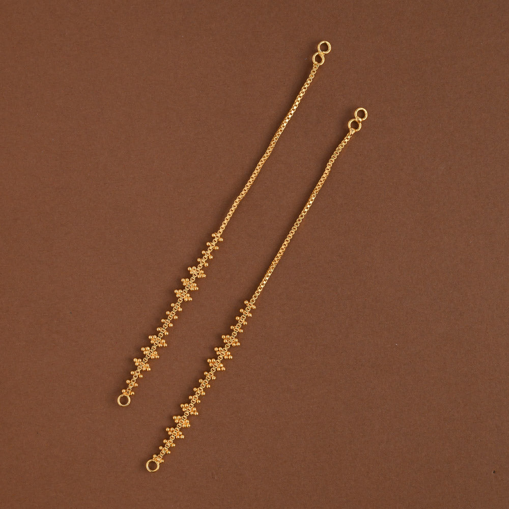 Straight / Suthu mattal earchain
