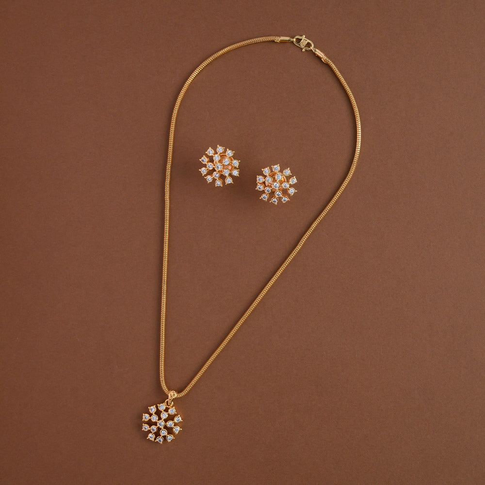Impon floral neckpiece