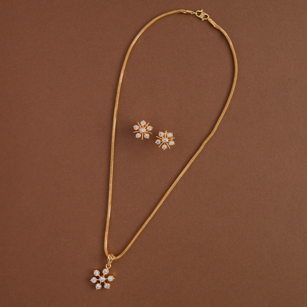 Impon floral neckpiece