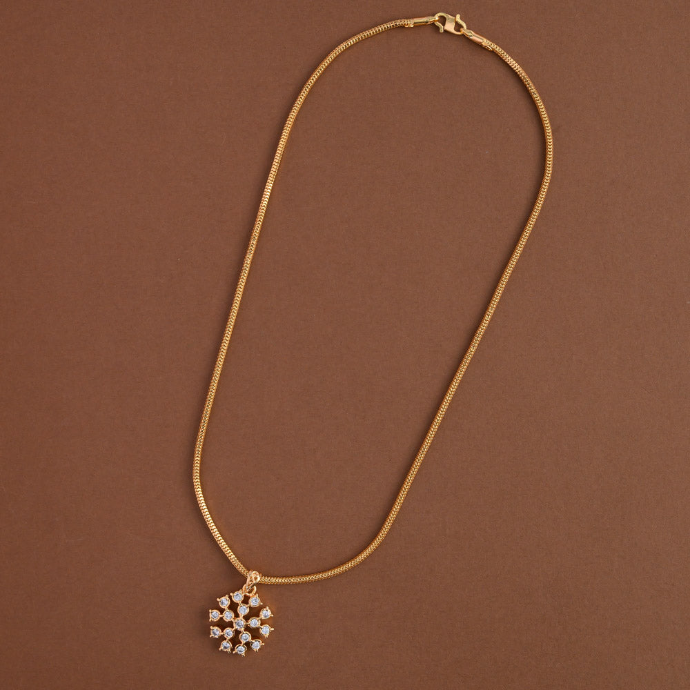 Impon floral neckpiece