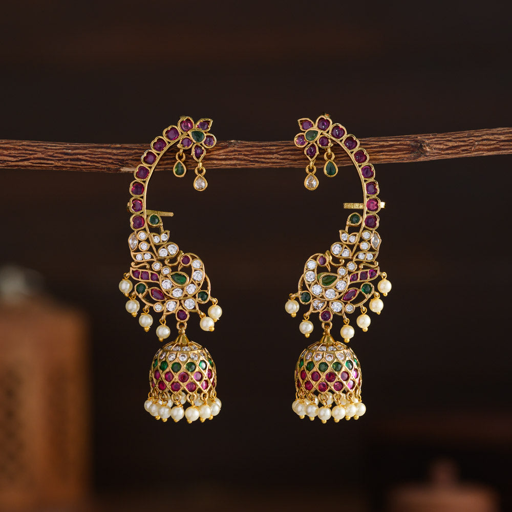 floral earcuff