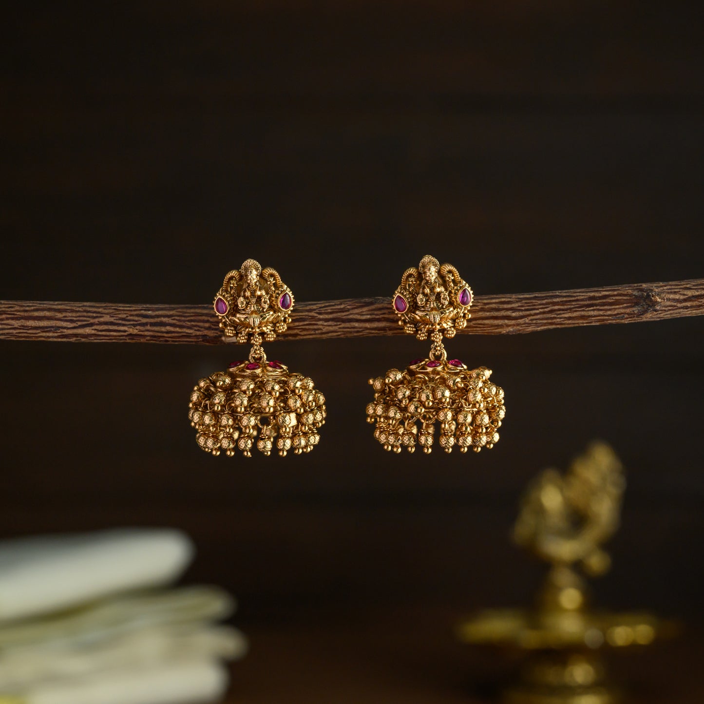 Lakshmi jhumkas