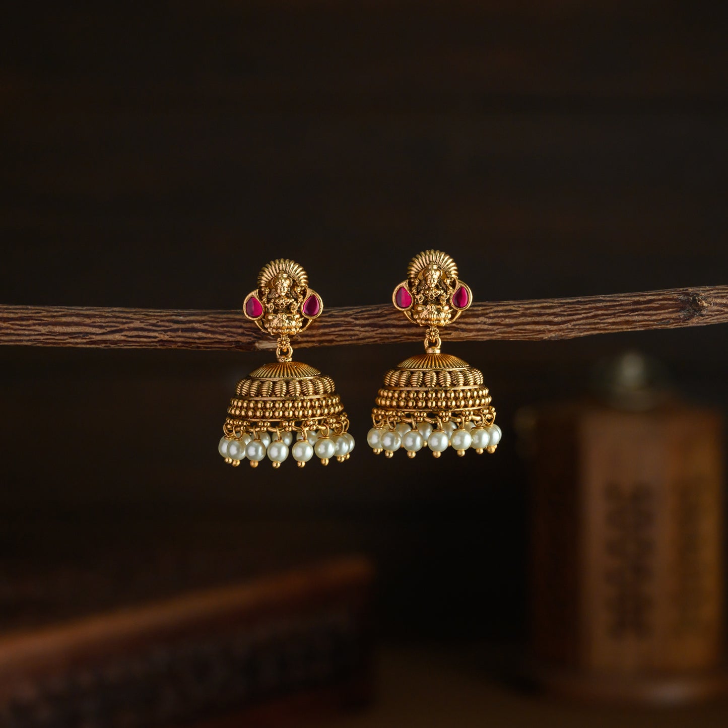 Lakshmi jhumkas