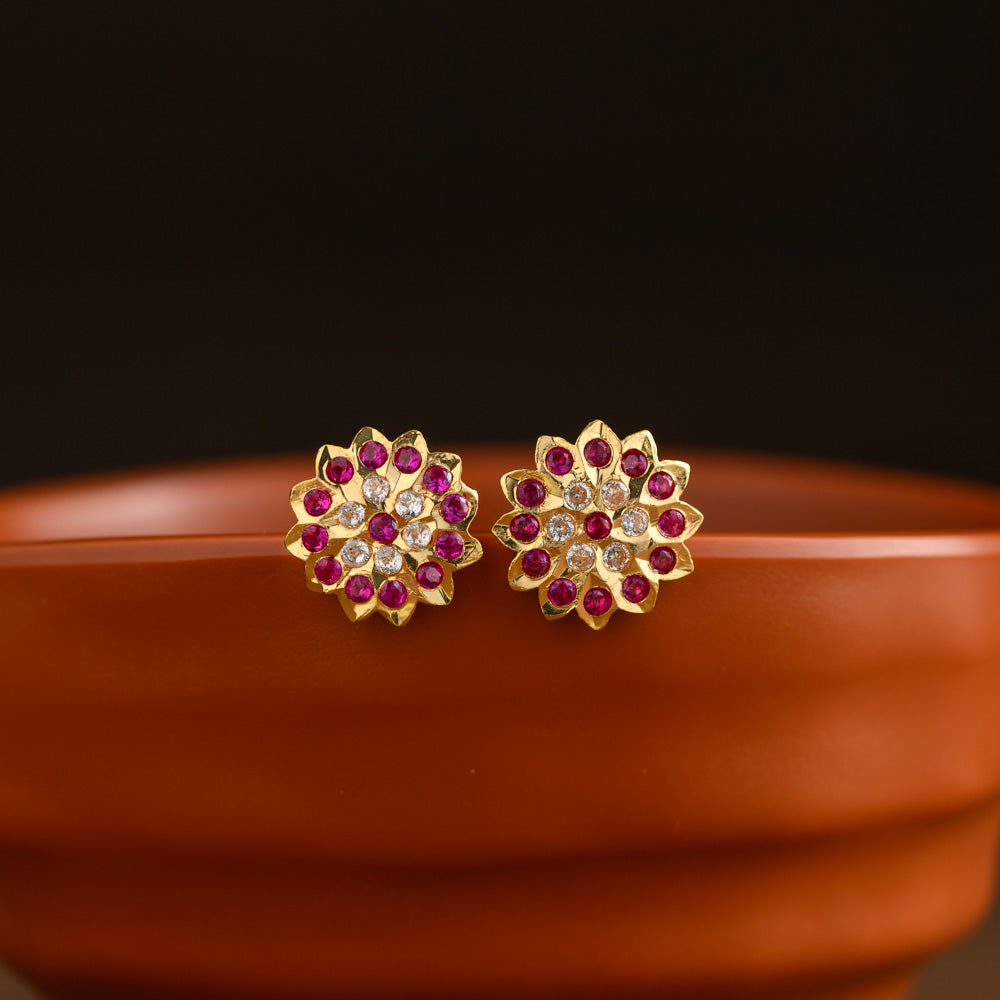 Micro gold plating earstud