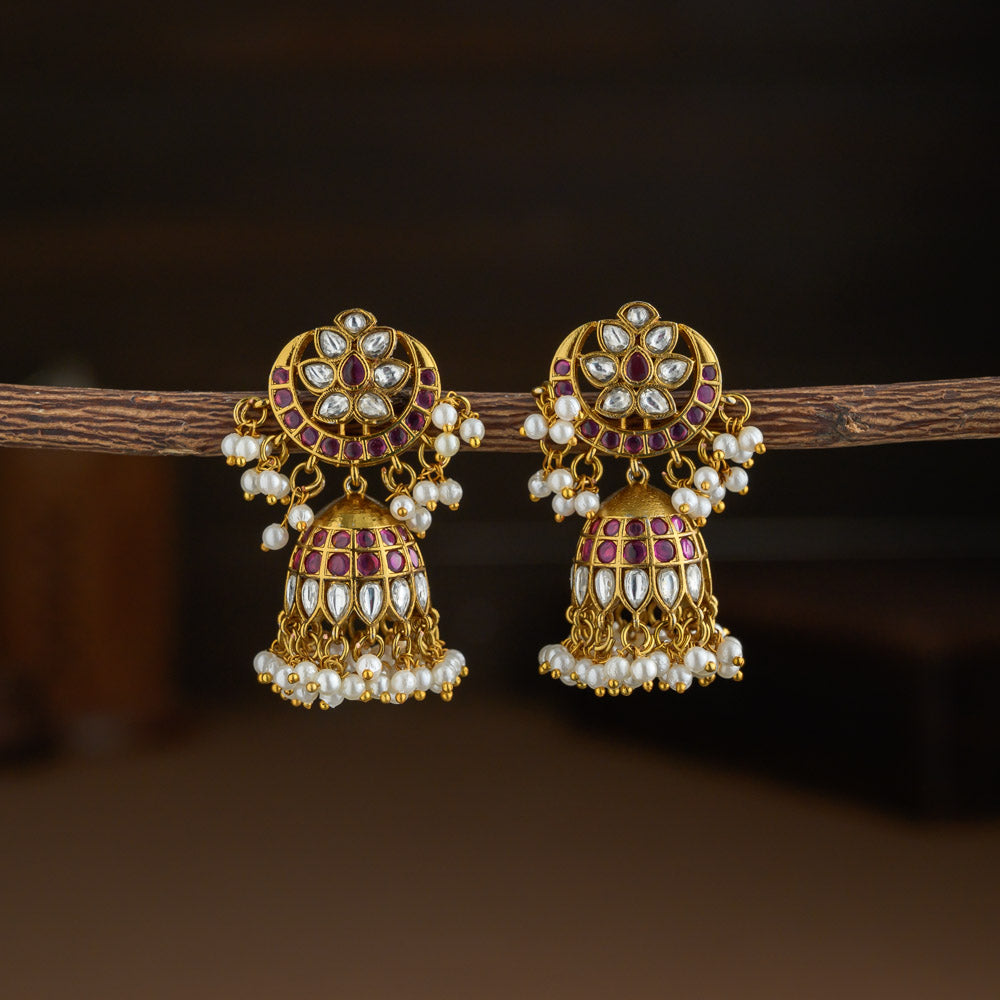 Chandbali Jhumkas - Kuzhal