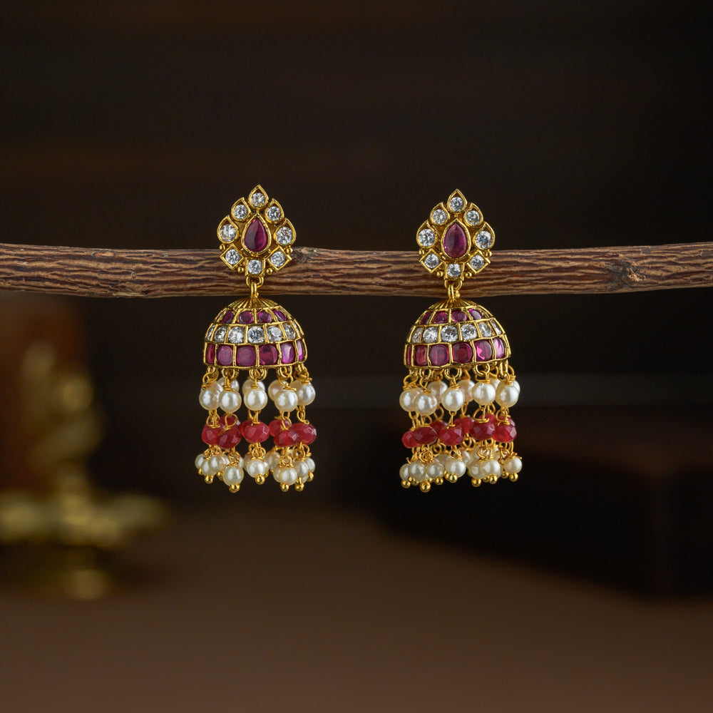 Ruby Jhumkas - Kuzhal