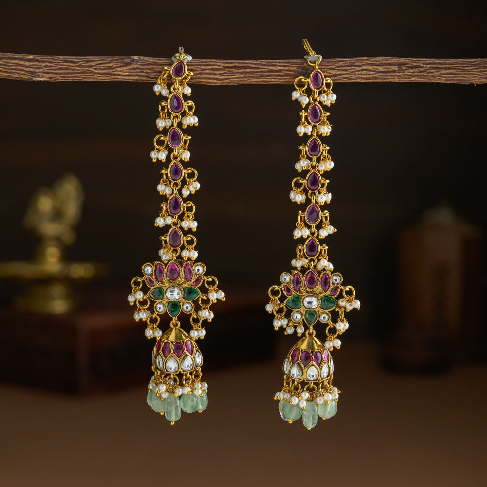 Straigth maatal tamara jhumkas