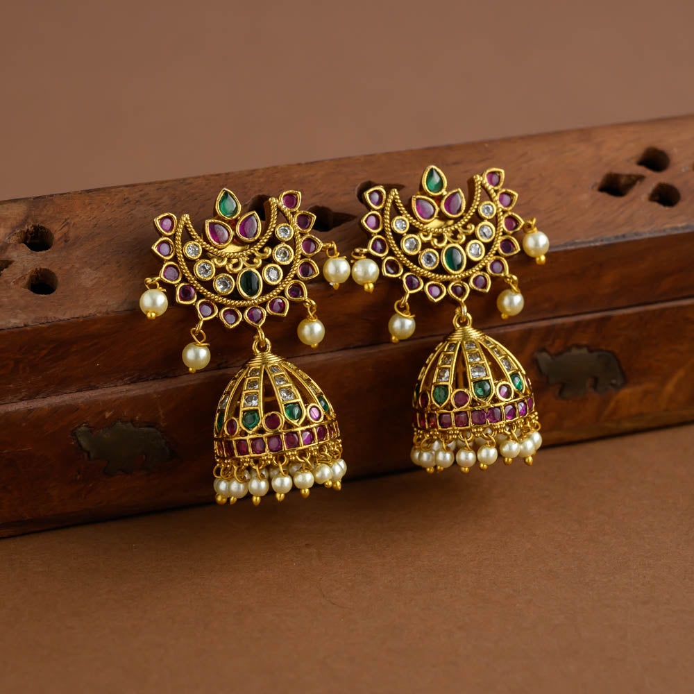Chandbali Jhumkas