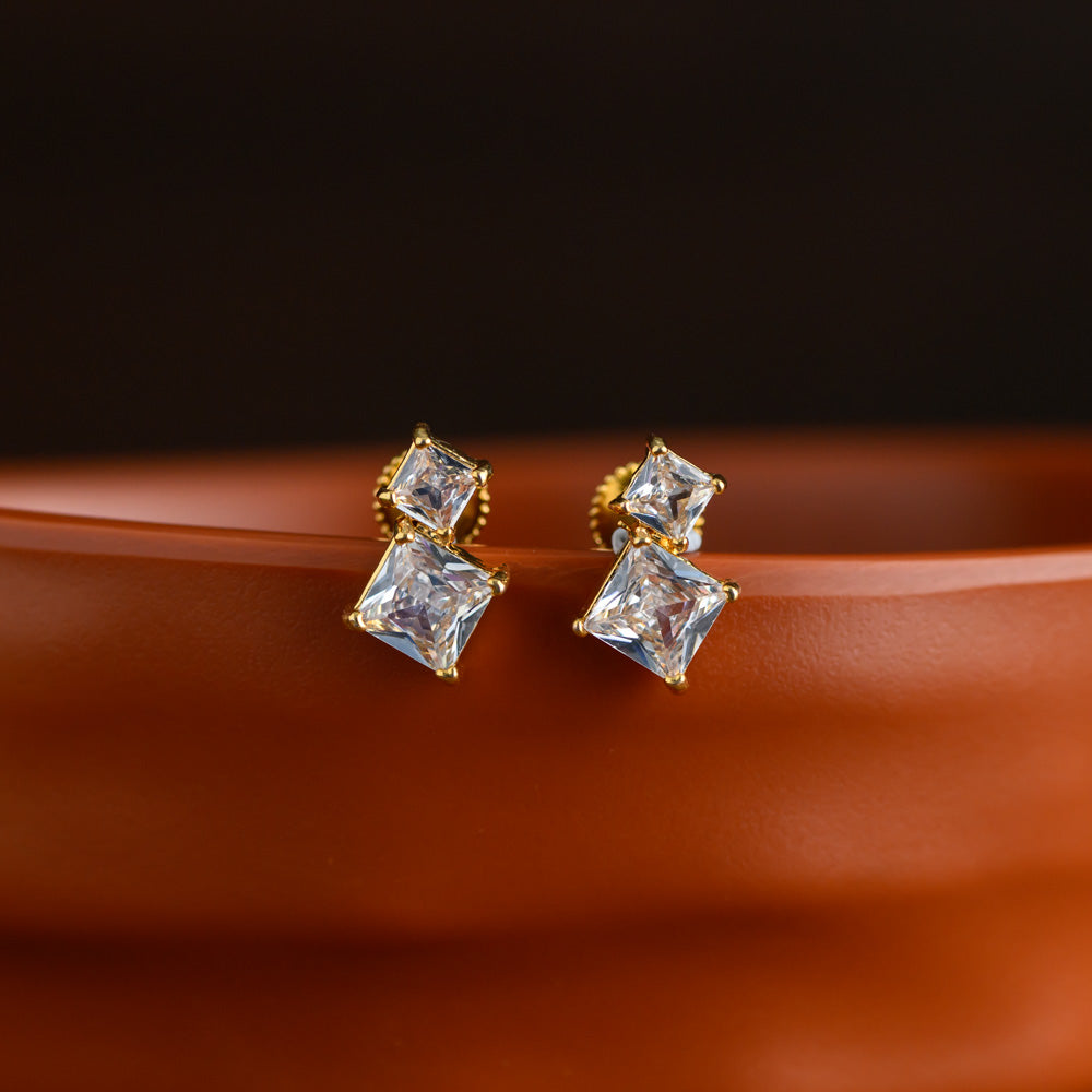 Micro Gold Plating Earstud