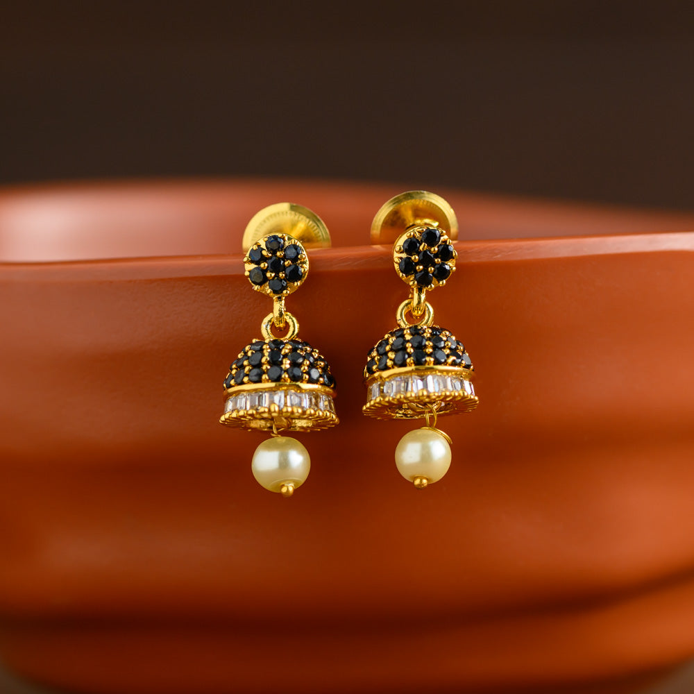Baby Jhumkas - black