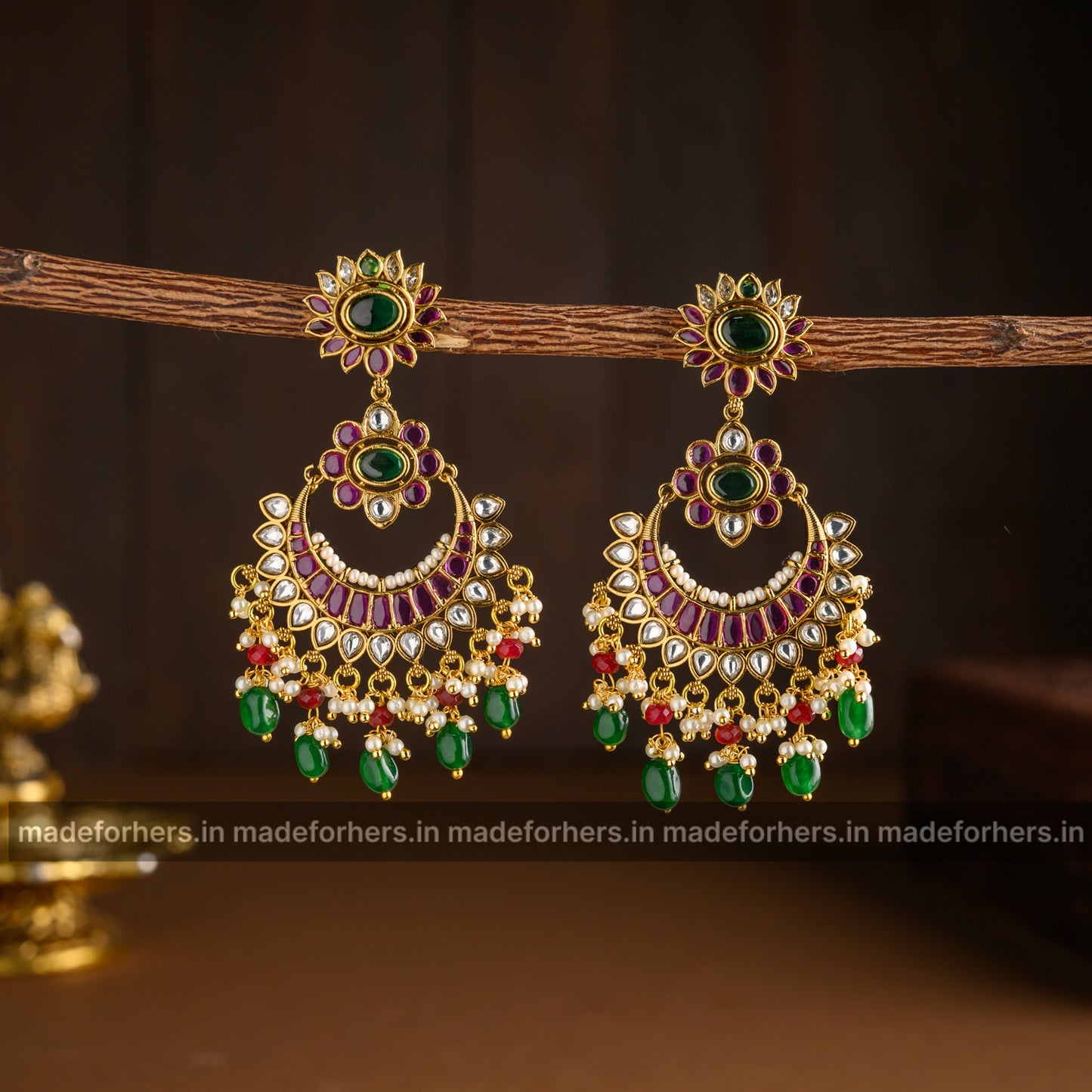 Chandbali earring
