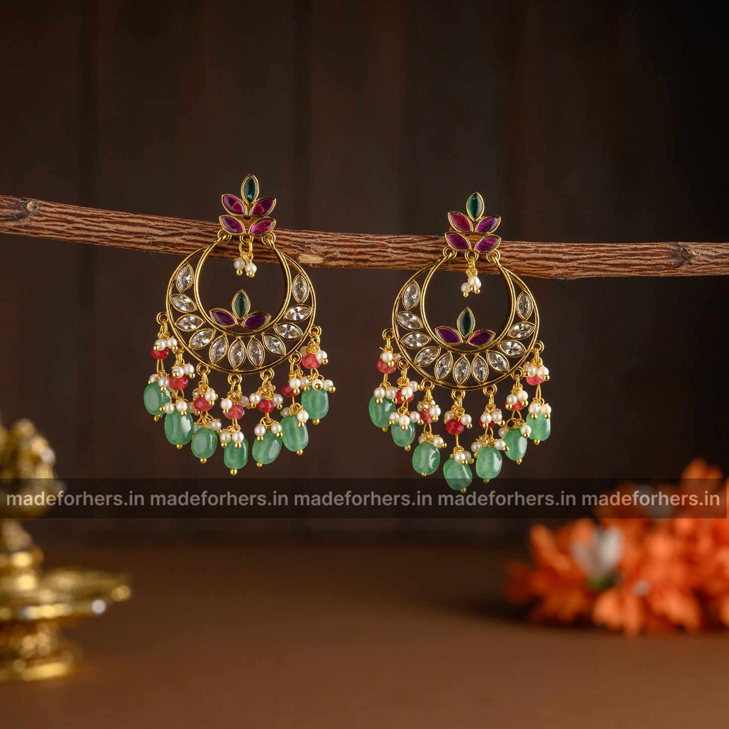 Chandbali earring