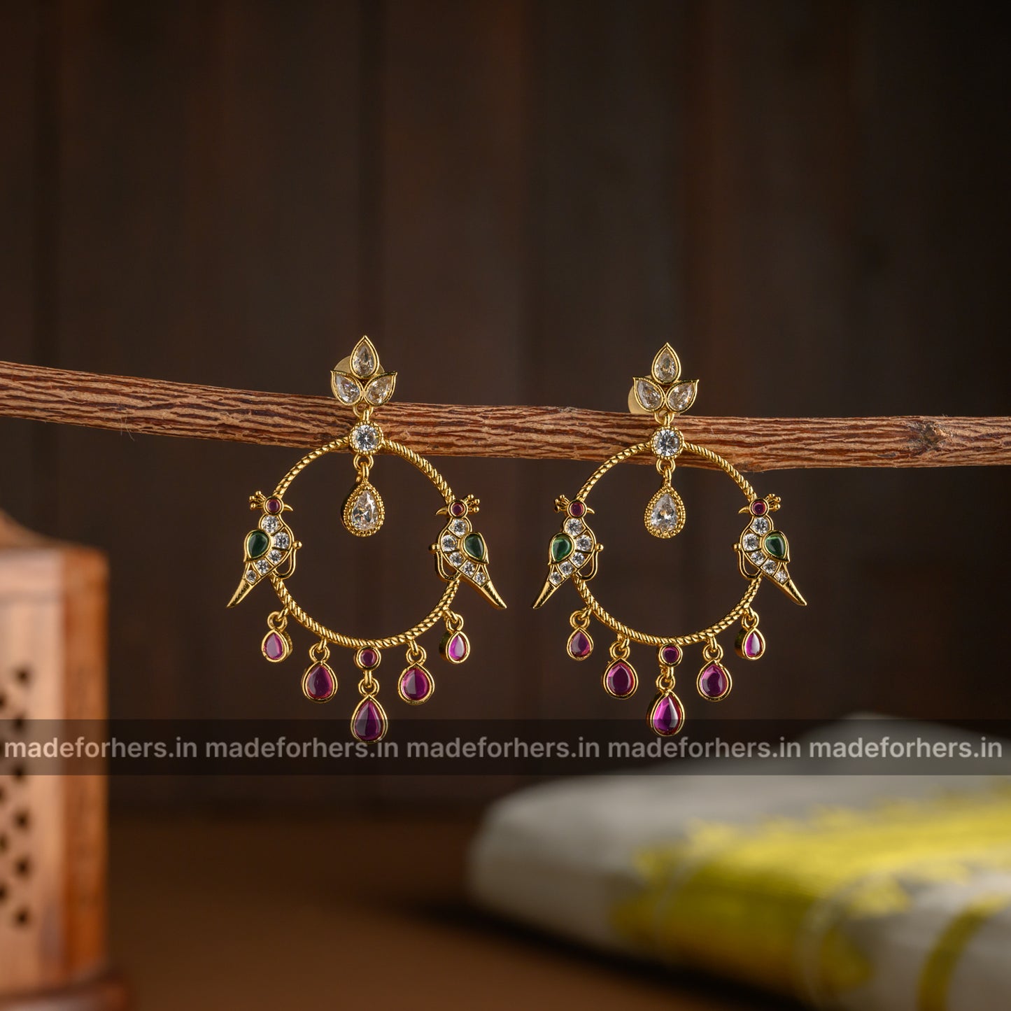 Parrot earrings