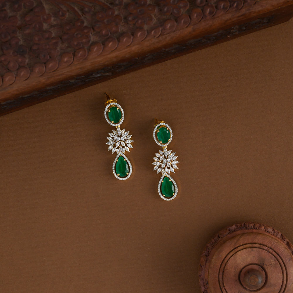 Jupiter jewel - mid neckpiece - green