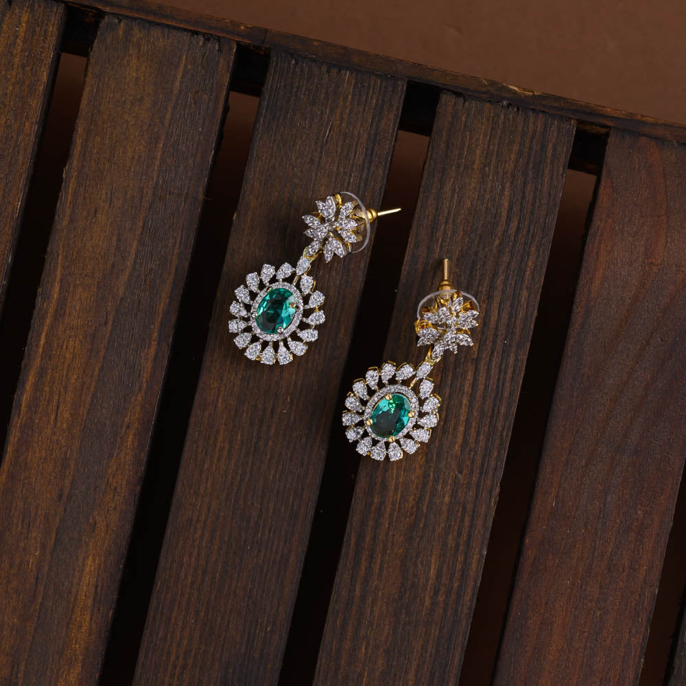 Andromia neckpiece - Emerald
