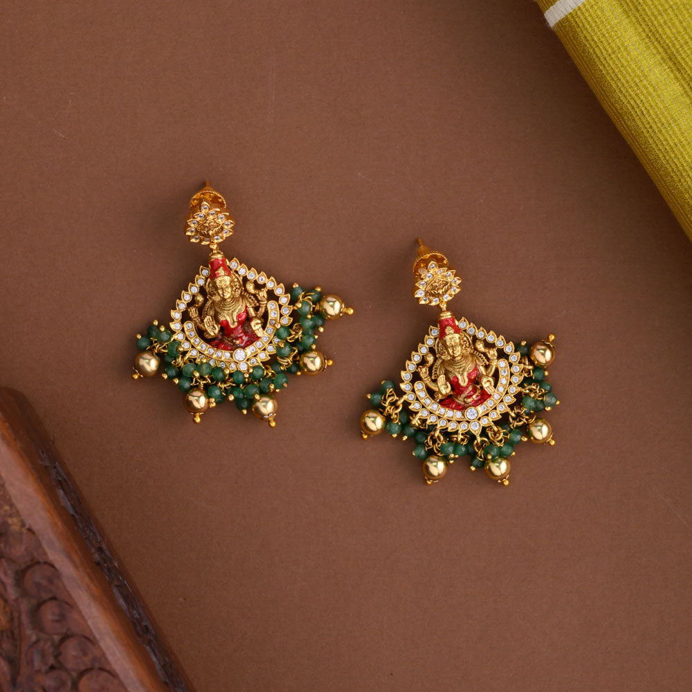 Hand painted temple designer Haaram