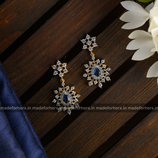 Rosaline Neckpiece - blue