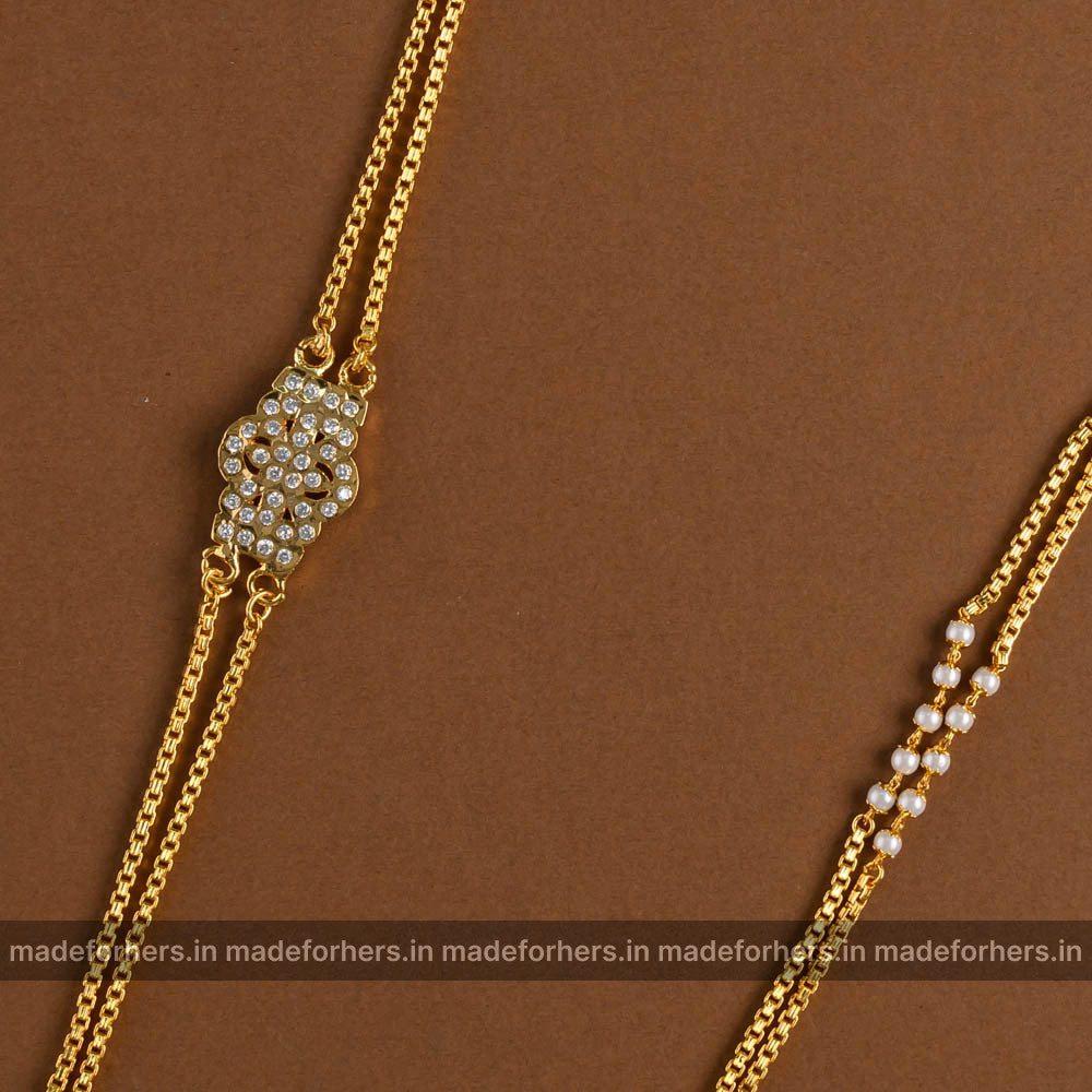 Vintage side mogappu chain
