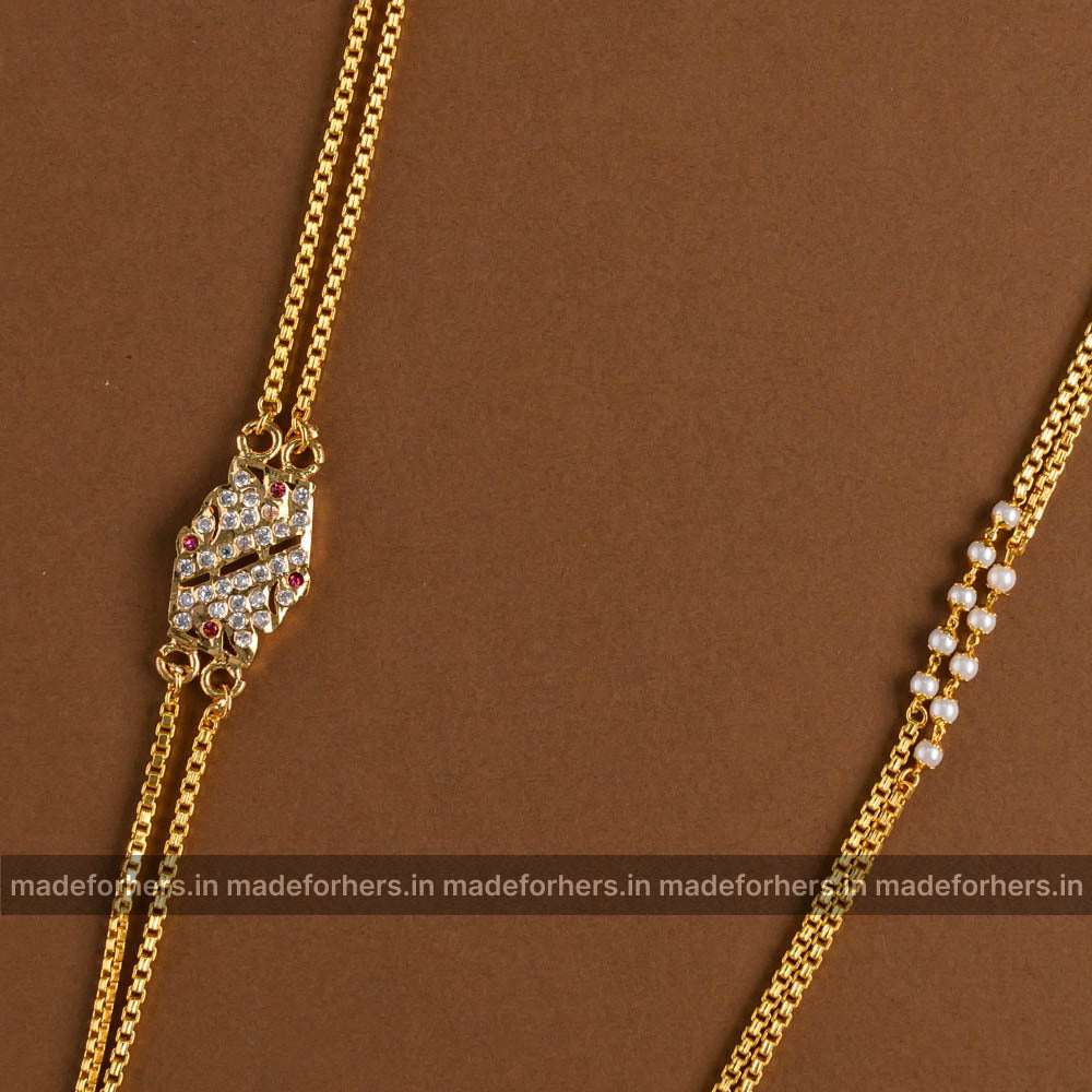 Vinitage side mogappu chain