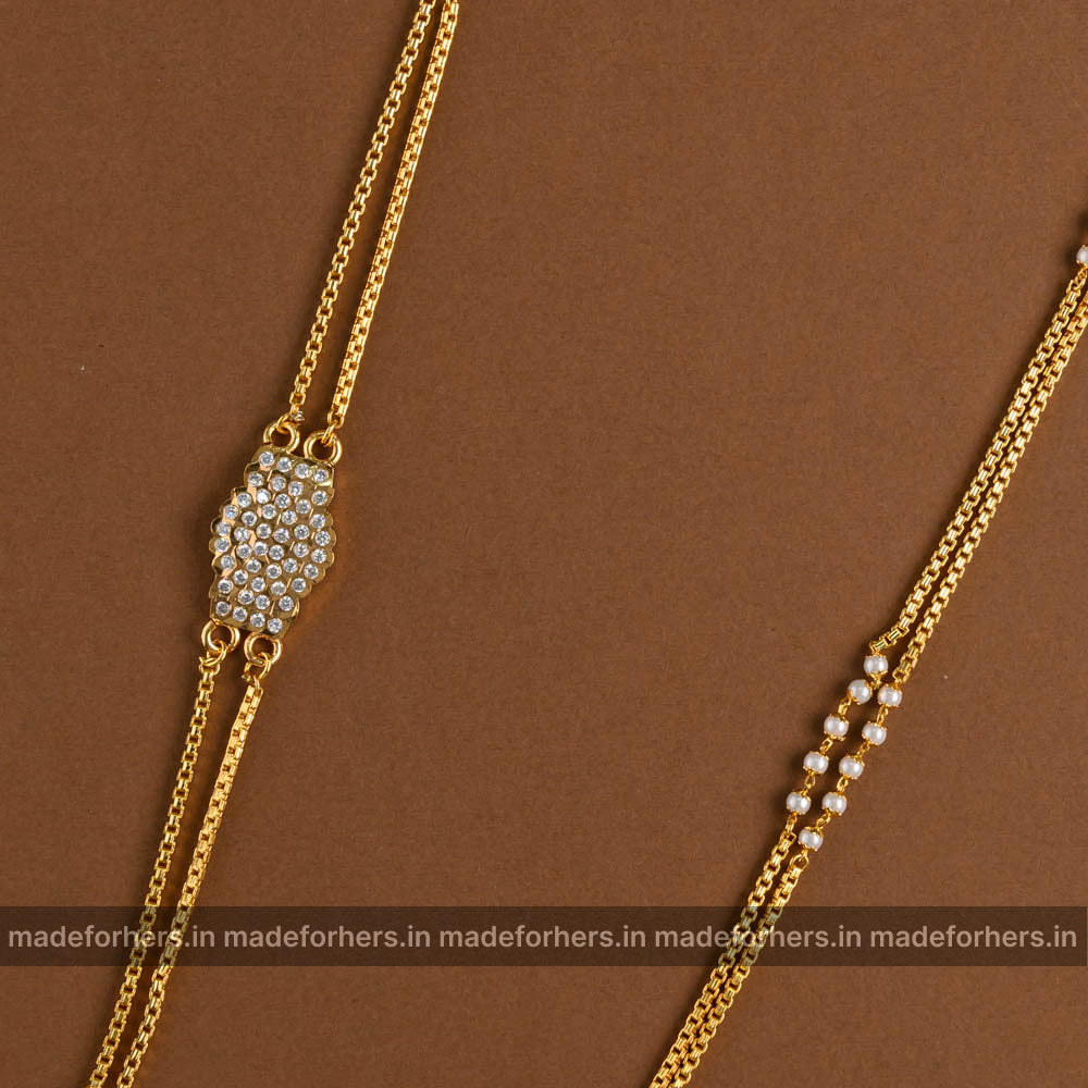 Vintage side mogappu chain