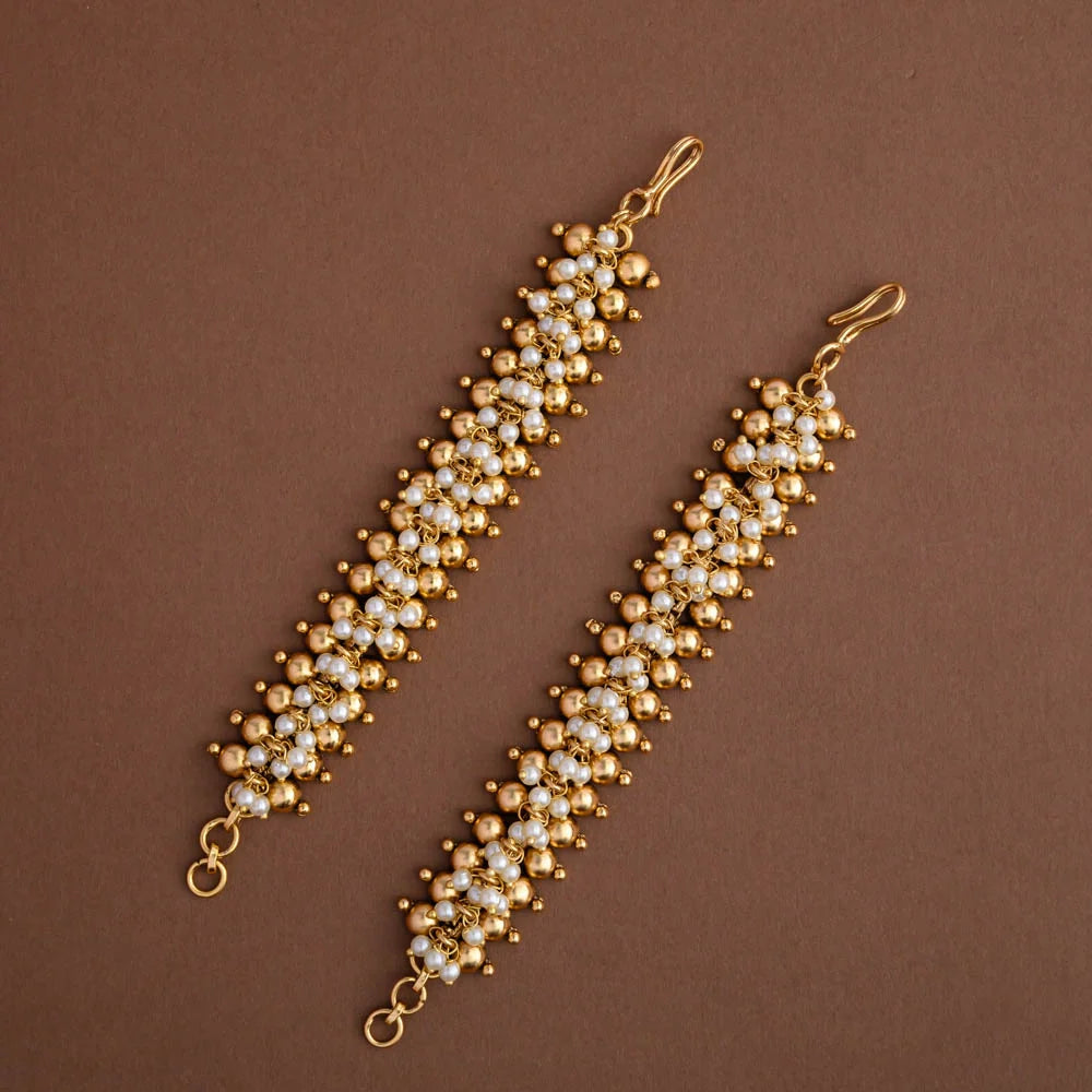 Cluster pearl straight maatal - Earchain